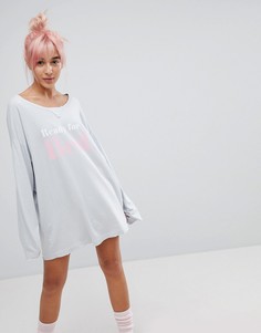 Ночная рубашка Wildfox Ready For Bed - Синий