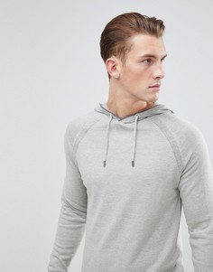 Джемпер из 100% хлопка с капюшоном Esprit - Серый