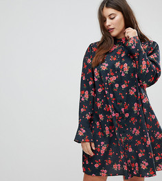 Платье‑рубашка с цветочным принтом ASOS CURVE - Мульти