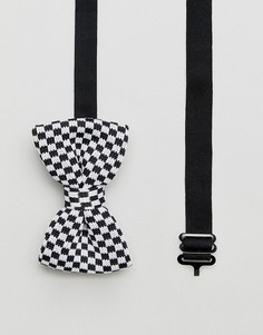 Трикотажный галстук-бабочка ASOS - Черный