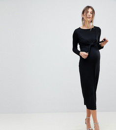 Платье для кормящих мам ASOS MATERNITY - Черный