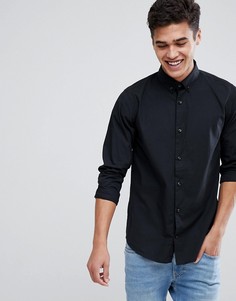 Рубашка узкого кроя на пуговицах Produkt - Черный