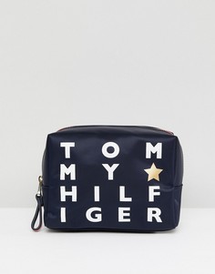 Несессер с логотипом Tommy Hilfiger - Темно-синий