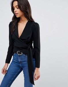 Блузка с запахом River Island - Мульти