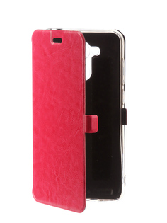 Аксессуар Чехол Huawei Honor 6C Pro CaseGuru Magnetic Case Glossy Pink 101438