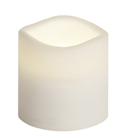 Светодиодная свеча Star Trading Candle Plastic White 067-77