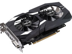 Видеокарта ASUS GeForce GTX 1050 Ti 1341Mhz PCI-E 3.0 4096Mb 7008Mhz 128-bit DVI HDMI HDCP DUAL-GTX1050TI-O4G-V2