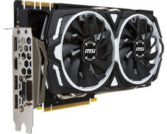 Видеокарта MSI GeForce GTX 1070 Ti 1607Mhz PCI-E 3.0 8192Mb 8008Mhz 256 bit DVI HDMI HDCP GTX 1070 TI ARMOR 8G