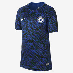 Игровая футболка с коротким рукавом для школьников Chelsea FC Dri-FIT Squad Nike