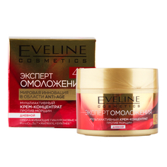 Крем-концентрат для лица `EVELINE` ЭКСПЕРТ ОМОЛОЖЕНИЯ дневной 45+ (мультиактивный) 50 мл