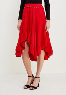 Юбка LOST INK PRAIRIE TRIM DETAIL MIDI SKIRT