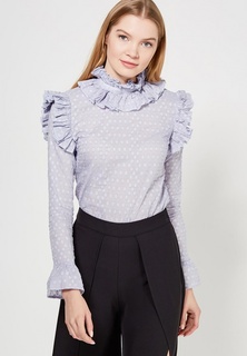 Блуза LOST INK RUFFLE NECK BLOUSE