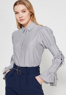 Блуза LOST INK TIE DETAIL STRIPED SHIRT