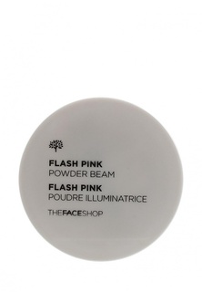 Пудра The Face Shop FLASH PINK POWDER BEAM Сияющая рассыпчатая, 7 г