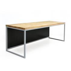 Cтол рабочий "Metalframe oak" с передней панелью Archpole