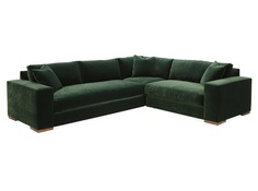 Диван four (icon designe) зеленый 315x89x255 см.