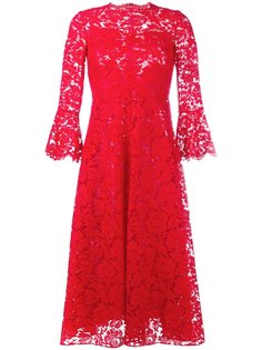 приталенное кружевное платье Valentino