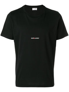 футболка с логотипом  Saint Laurent