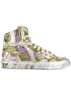 низкие кроссовки со вставками из искусственной кожи  Mm6 Maison Margiela