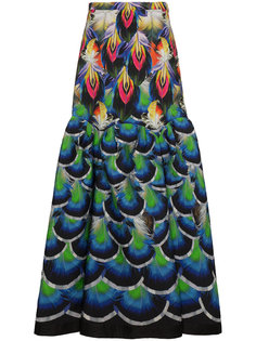 длинная юбка Parakeet Mary Katrantzou