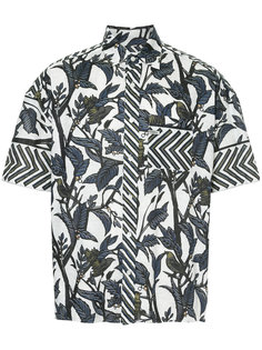 Dry Leaf printed T-shirt Yoshiokubo