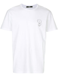футболка с рисунком Karl Ikonik Karl Lagerfeld