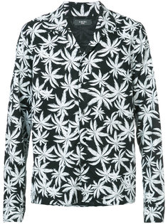 рубашка с рисунком из пальм Amiri