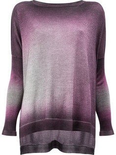 washed effect knitted top Avant Toi