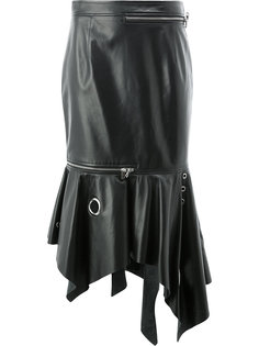 asymmetric zipped skirt Monse