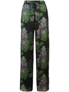 брюки с цветочным рисунком Baja East