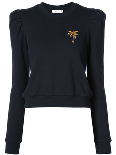 palm-tree embroidered sweater A.L.C.