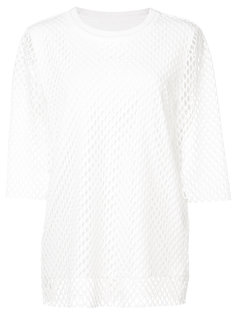 slim-fit mesh T-shirt Kuho