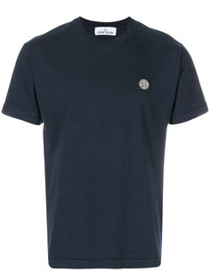футболка с заплаткой с логотипом Stone Island