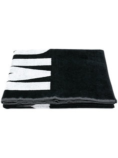 пляжное полотенце с логотипом Moschino
