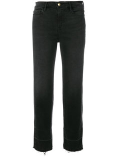джинсы с необработанным низом Frame Denim