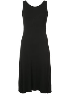 платье-миди с декоративным узлом сзади Emporio Armani