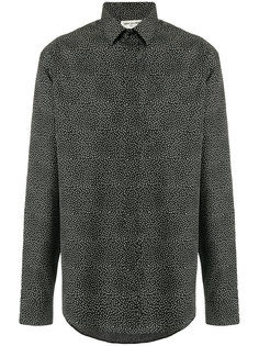 рубашка с узором Saint Laurent