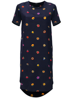 платье-футболка с цветочным принтом Ps By Paul Smith