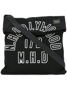 logo print shoulder bag N. Hoolywood