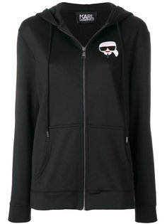 толстовка Karl с капюшоном и вышивкой Karl Lagerfeld