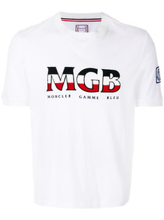 футболка с логотипом  Moncler Gamme Bleu