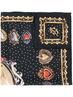платок с принтом Sacred Heart Dolce & Gabbana