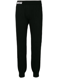 side-stripe casual trousers Fendi