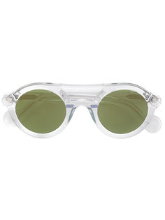 солнцезащитные очки с двойной планкой Moncler Eyewear