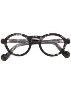 round-frame glasses Moncler Eyewear