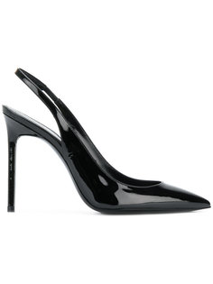 туфли-лодочки Anja 105 с открытой пяткой Saint Laurent
