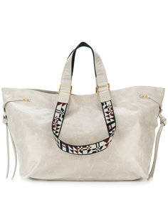сумка-шоппер с контрастной ручкой Isabel Marant