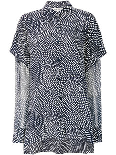 блузка с узором в горох Dvf Diane Von Furstenberg