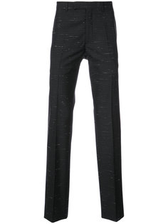 брюки в полоску Dior Homme