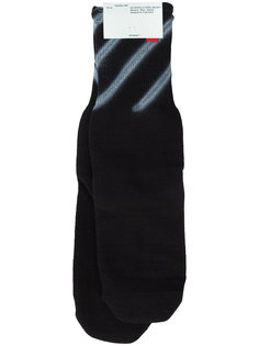 носки с принтом Diagonal Off-White